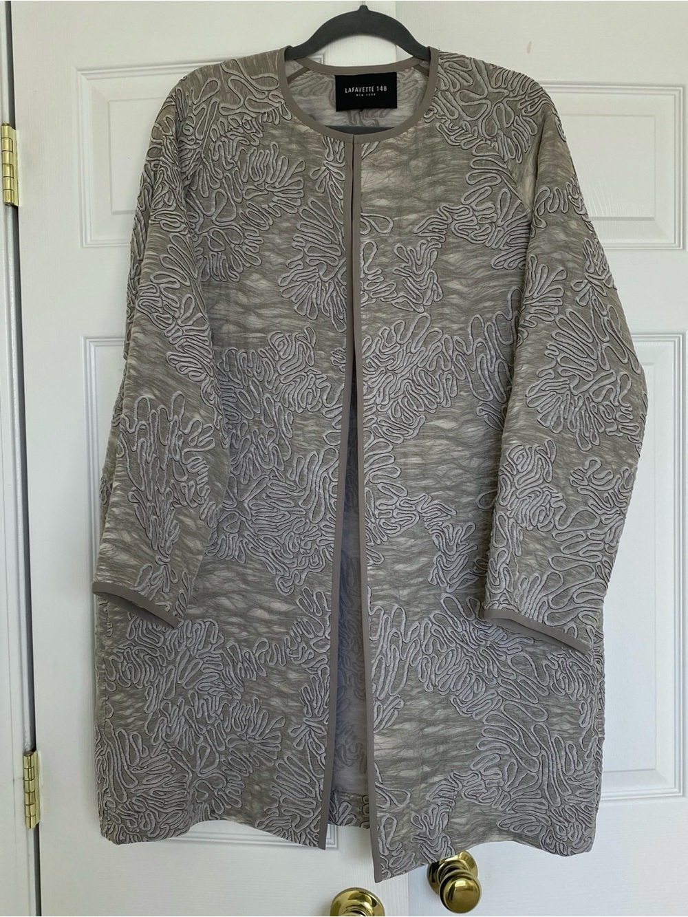 Lafayette 148 New York Taupe Jacket